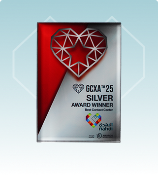 Customers at Best Contact Center -Silver Award